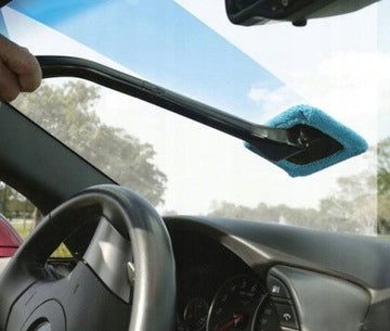 CAR WINDOW WASHER STEAM REMOVAL