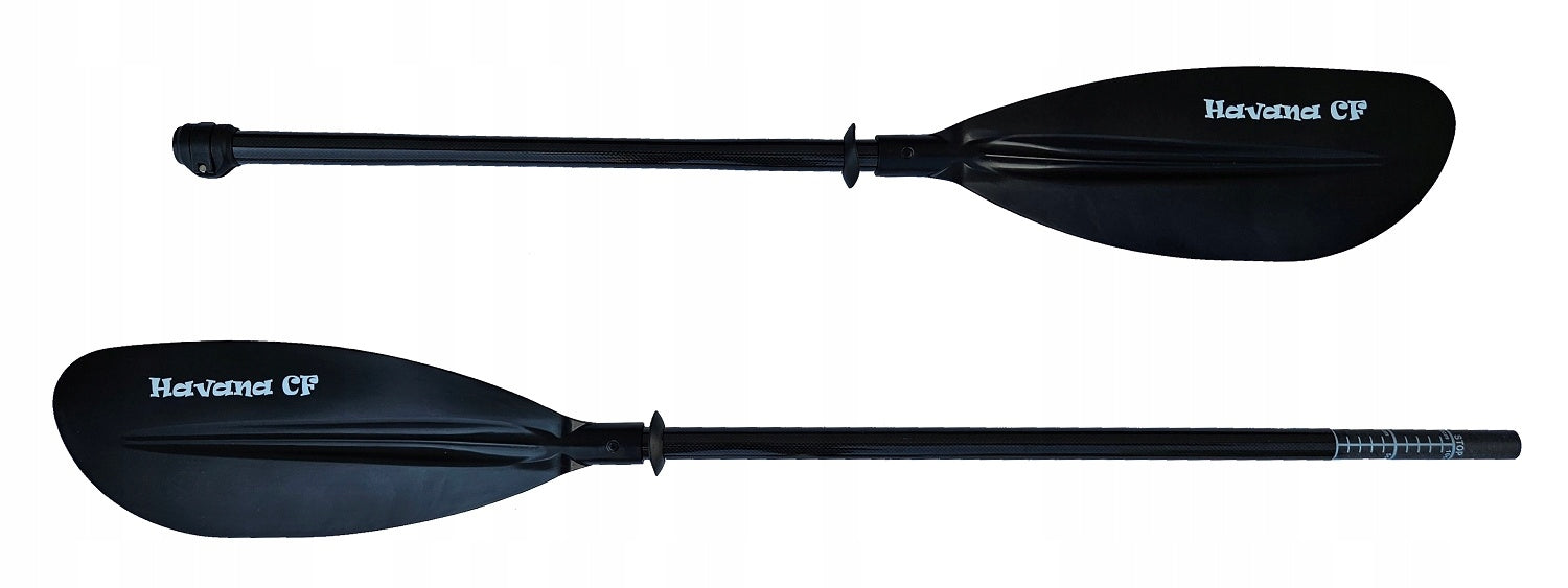 CARBON FOLDING PADDLE ADJUSTABLE 220-230 CM CARBON FOR KAYAK HAVANA CF