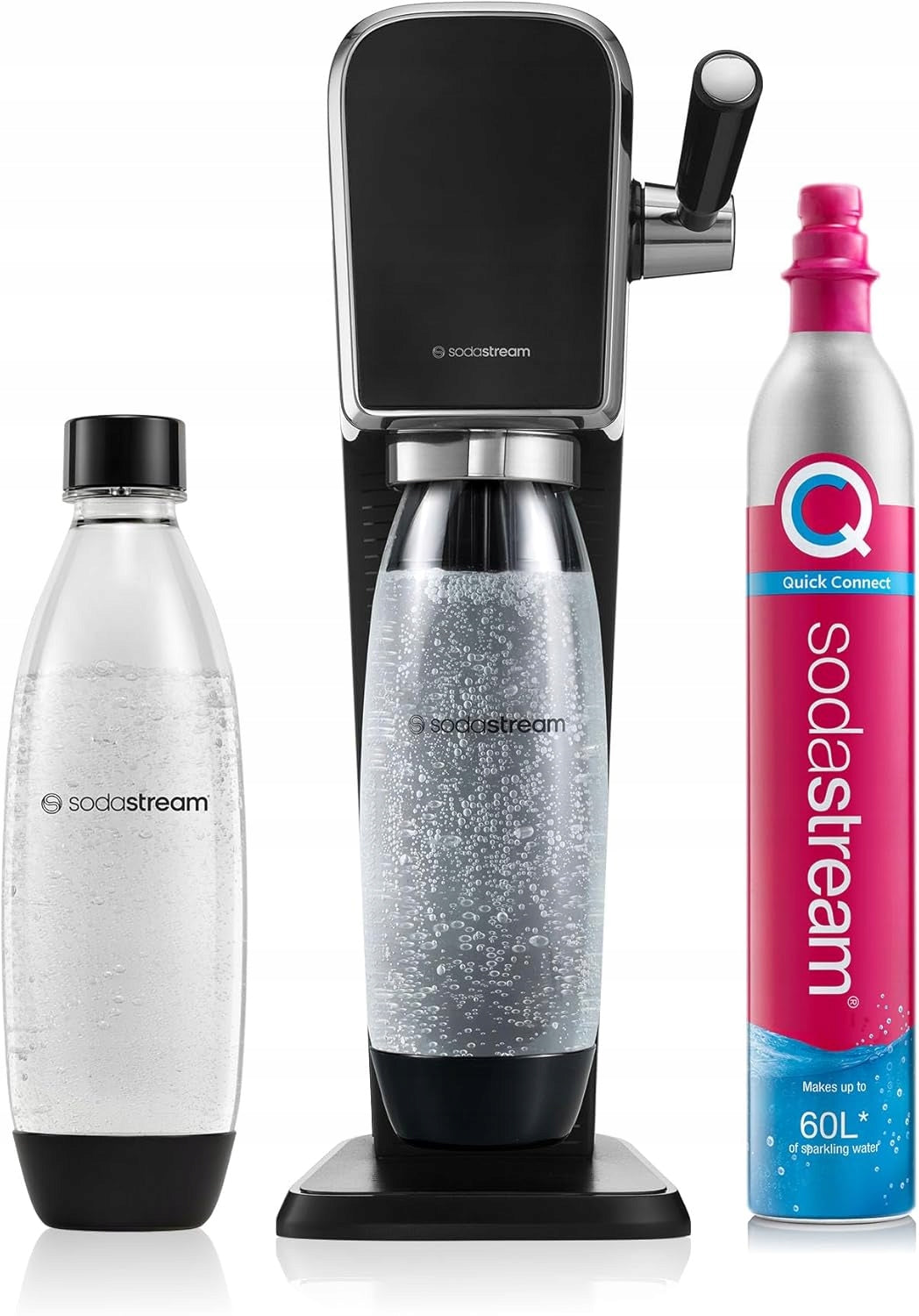 CARBONATED WATER SATURATOR 1L BLACK MANUAL