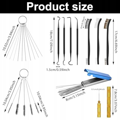CARBURETOR CLEANING KIT FOR MOTORCYCLE CARBON steel for home gift Manufacturer code Bez marki