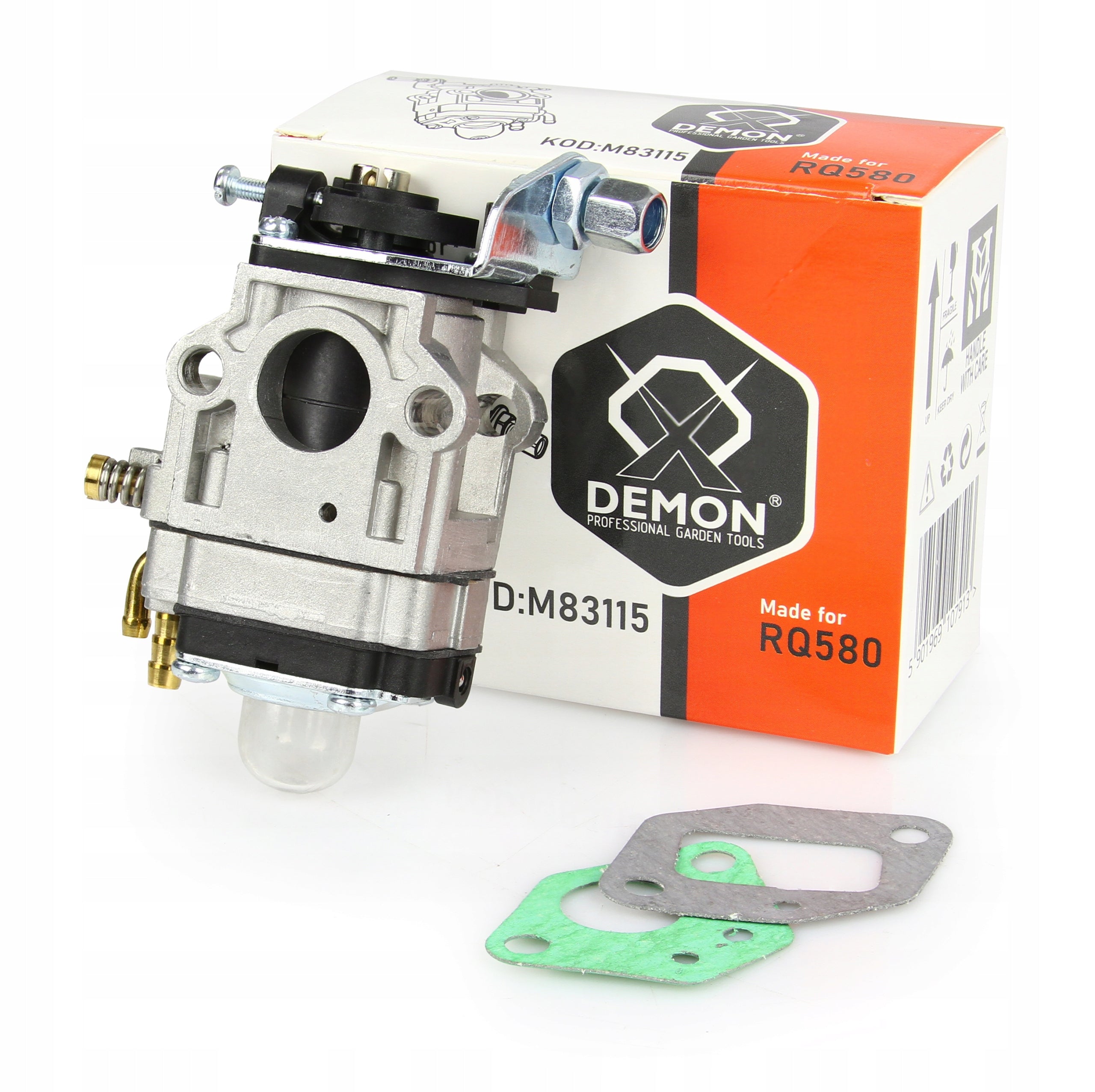 CARBURETOR FOR COMBUSTION MOWER DEMON RQ580 NAC SCYTHE PARTS 15mm