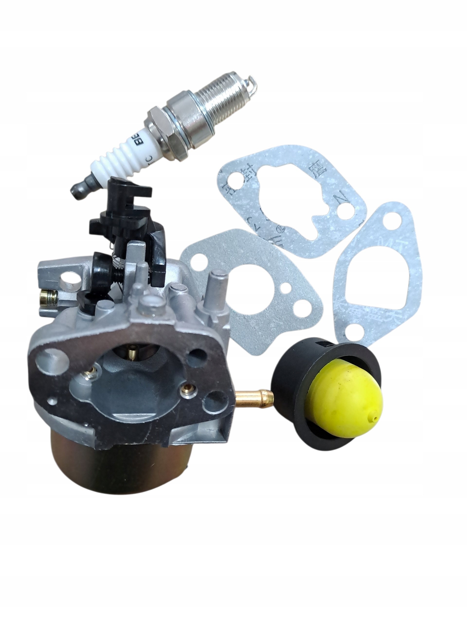 CARBURETOR FOR MOWER NAC LONCIN T375 T475 T575 T675 Fuel pump candle uszc