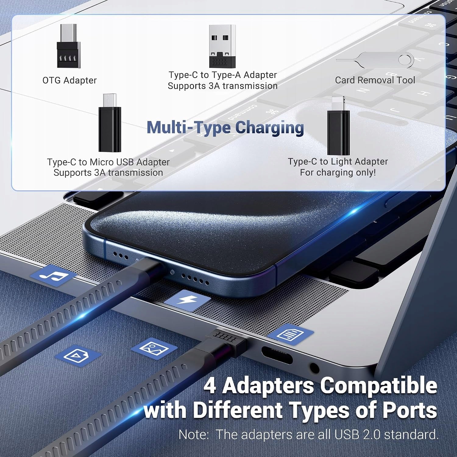 CARD READER SD MULTIADAPTER USB-C 3.1 GEN 2 HOLDER CABLES Manufacturer no brand