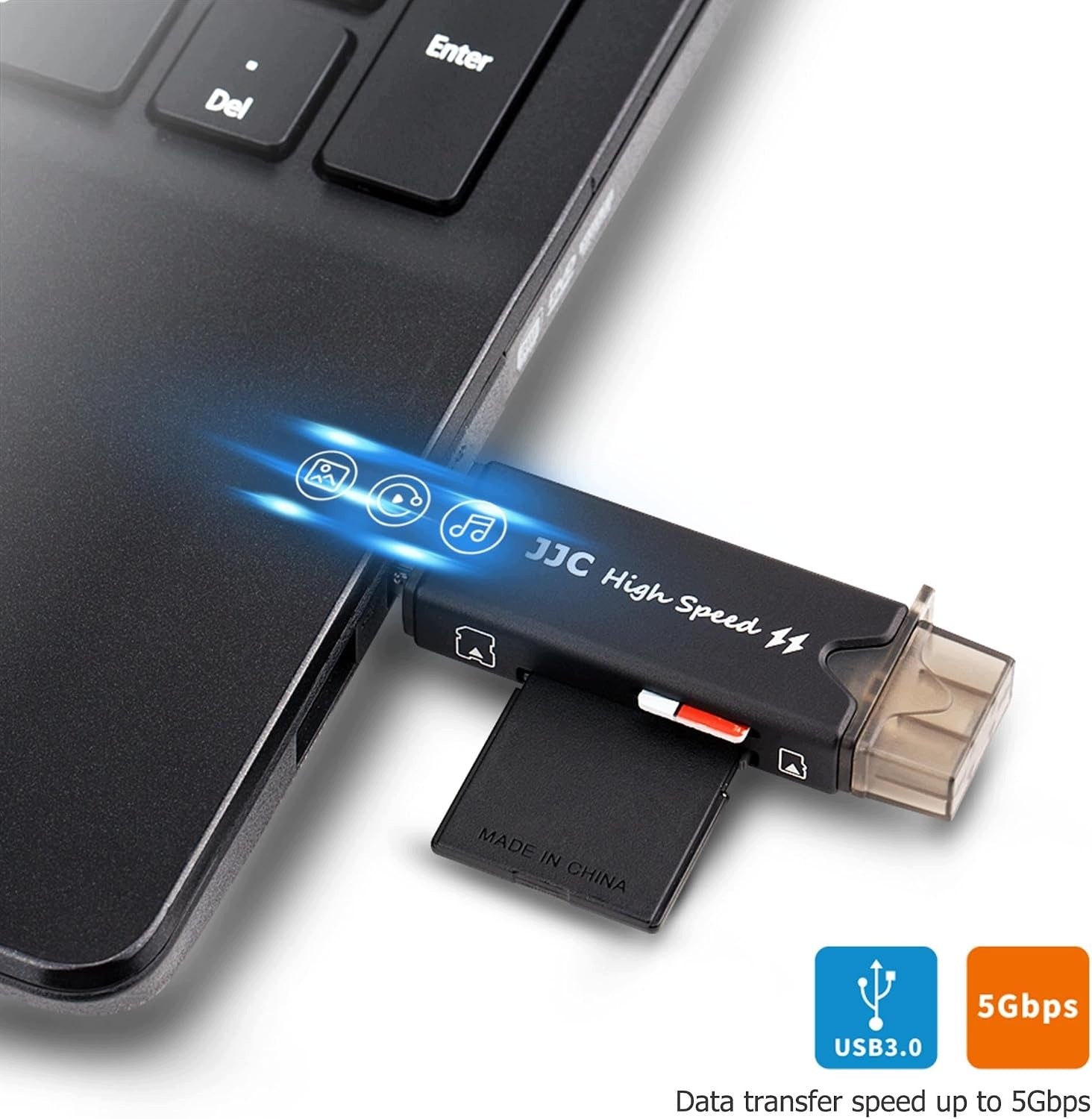 CARD READER SD USB 3.0 3IN1 USB-C OTG DUAL CARD ADAPTER Kind CompactFlash