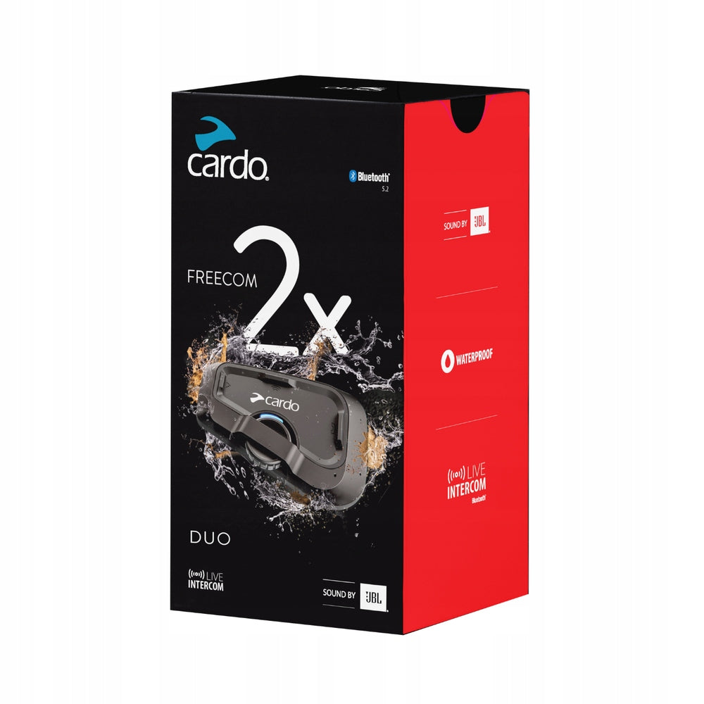 CARDO FREECOM 2X Duo Intercom Motorcycle 2pcs.