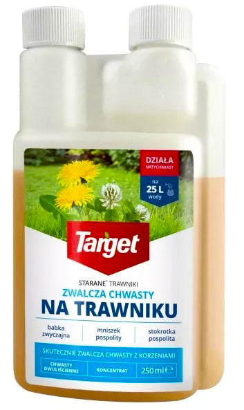 CAREFUL CONCENTRATE Fights Weeds on Lawn Dandelion Horsetail TARGET 250 ML