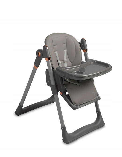 CARETERO FOLDING HIGH CHAIR VARS GREY Brand Caretero