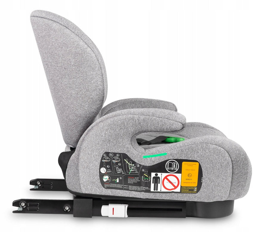 CARETERO IRBIS PODDUPNIK STAND WITH BACKREST FOR CHILD 125-150 CM ISOFIX Weight category 15-36 kg