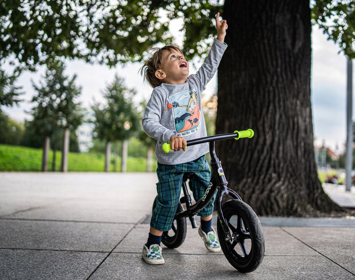 CARIBOO CLASSIC balance bike for a boy Packaging status original