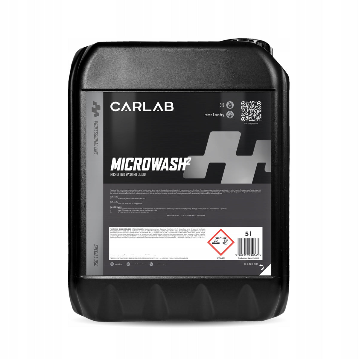 CARLAB PRO MICROWASH2 0,75L microfiber washing liquid Manufacturer Carlab