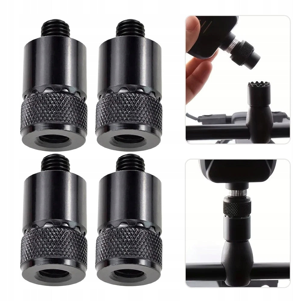 CARP QUICK COUPLERS FOR ALARM RODS AND FISHING TACKLE 4 PCS.
