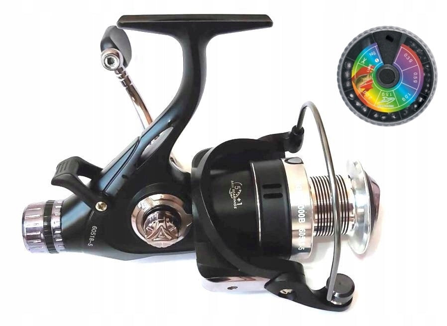 CARP REEL 6 BALL METAL MIFINE TIGER 5000B FREE RUNNING LEAD !