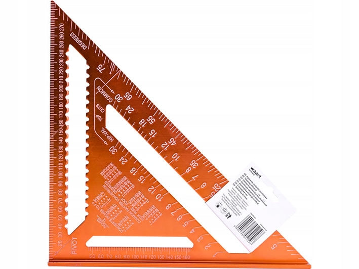 CARPENTER CARPENTRY ANGLE WITH UNIVERSAL FOOT WAART W72P443 300mm Kind universal square