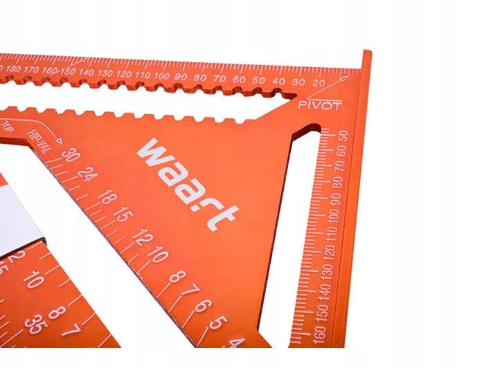 CARPENTER CARPENTRY ANGLE WITH UNIVERSAL FOOT WAART W72P443 300mm Length (mm) 300