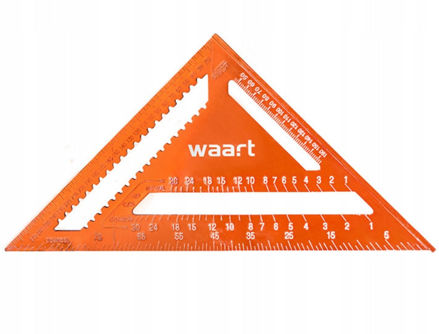 CARPENTER CARPENTRY ANGLE WITH UNIVERSAL FOOT WAART W72P443 300mm Manufacturer code W72P443