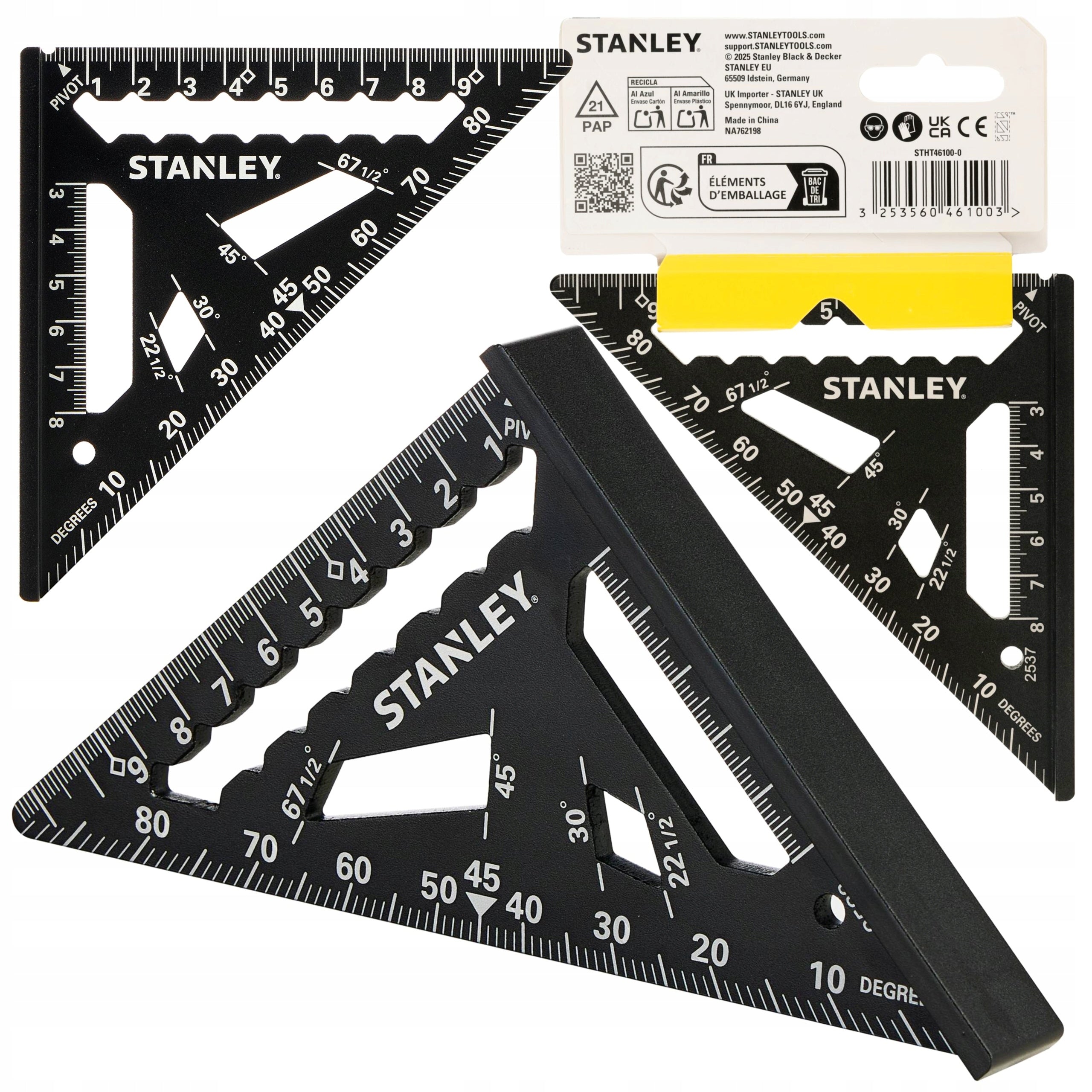 CARPENTRY ANGLE QUICKSQUARE 110 mm PREMIUM STANLEY FATMAX STHT46100-0 Brand Stanley Fatmax
