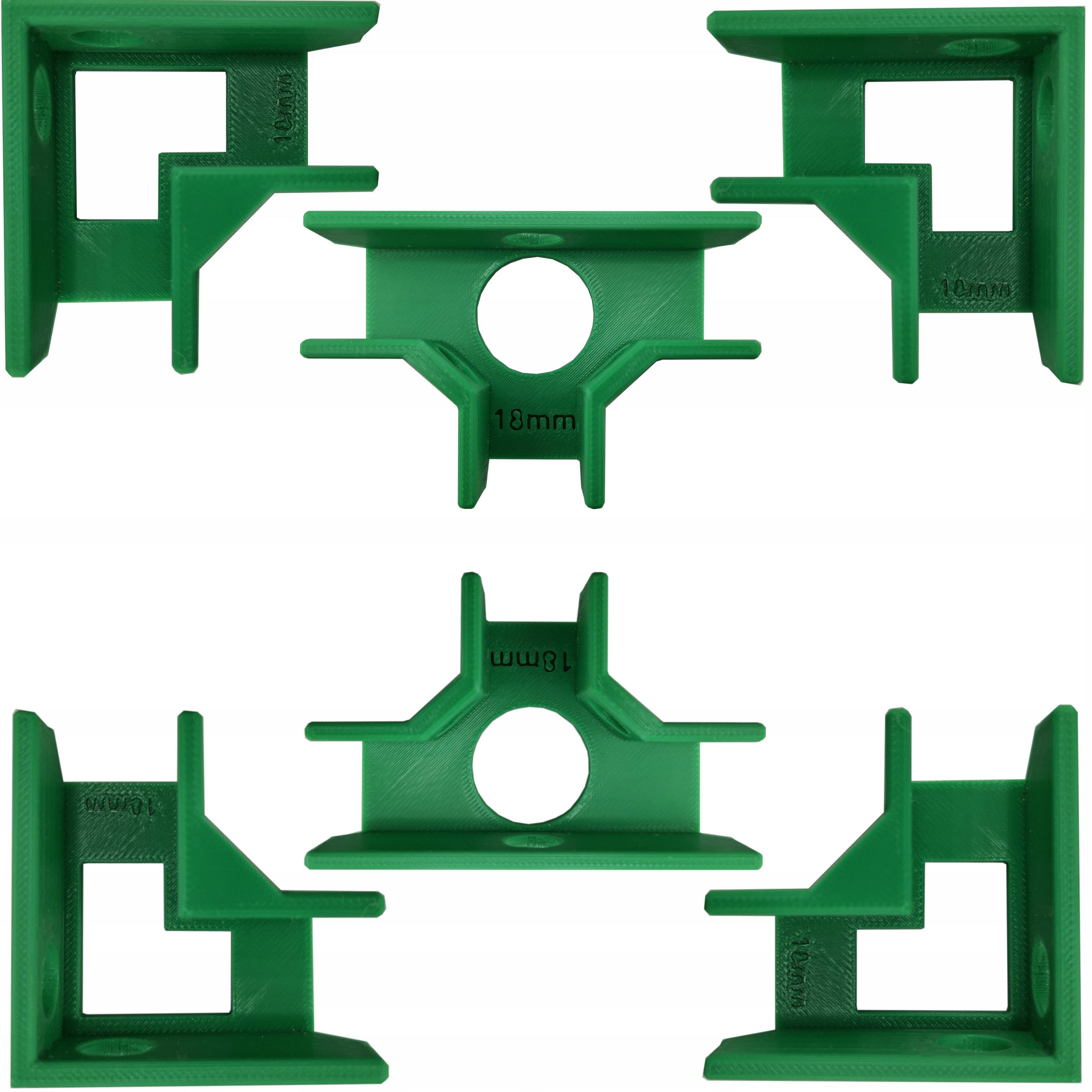 CARPENTRY HANDLE SET Third Hand 18mm TEMPLATE FOR BLUM BODIES