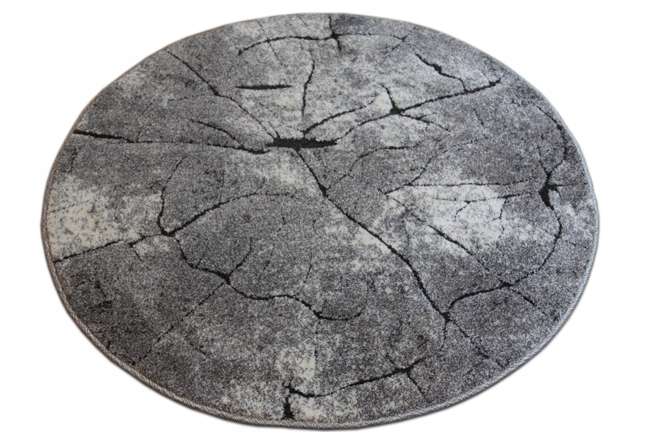 CARPET 100 CM ROUND CIRCLE ASH FASHIONABLE SOFT WOVEN PRACTICAL DENSE STRONG Brand no brand