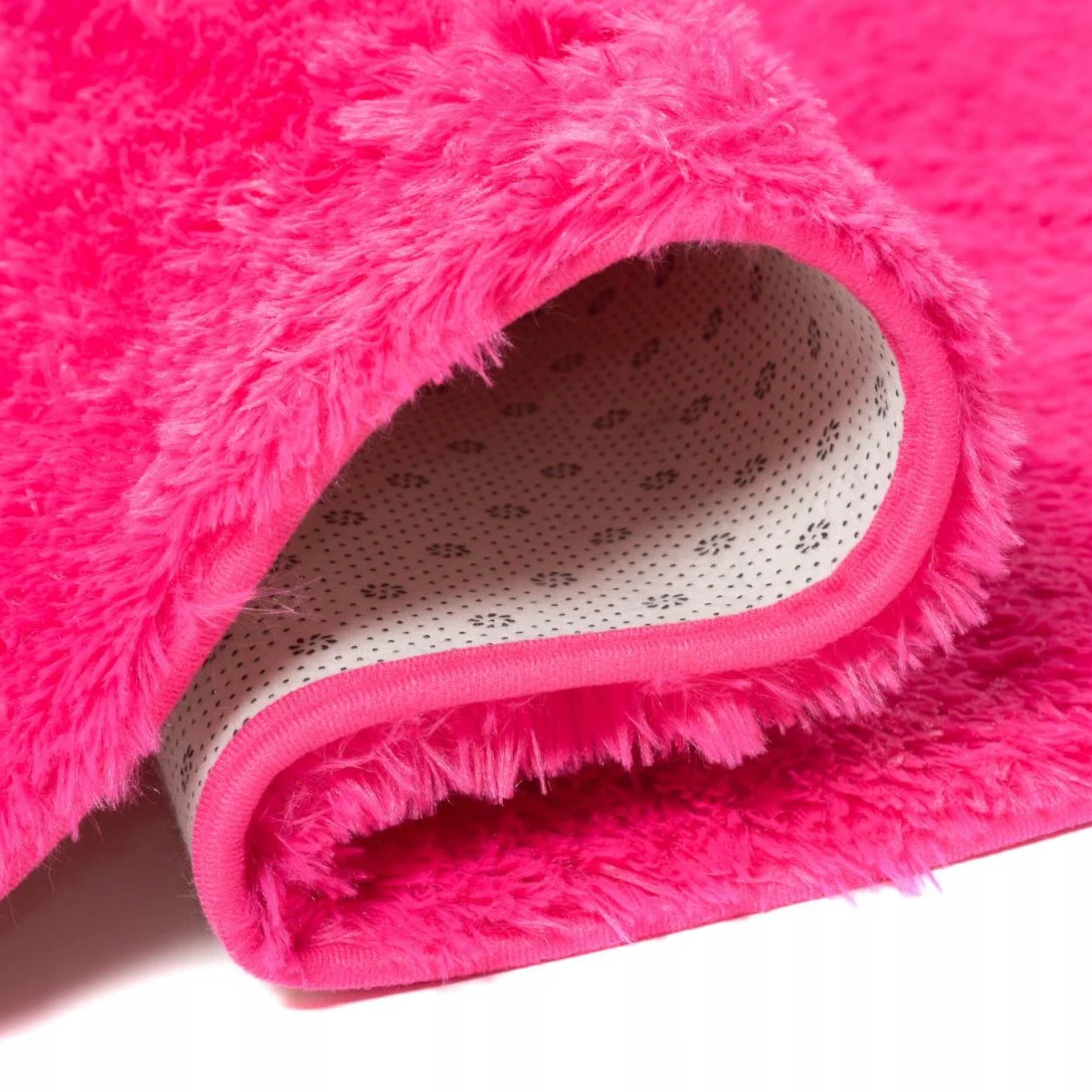 CARPET 120X170 CM PINK SHAGGY SOFT PLUSH MODERN FOR LIVING ROOM Brand ELSIMONE CARPET