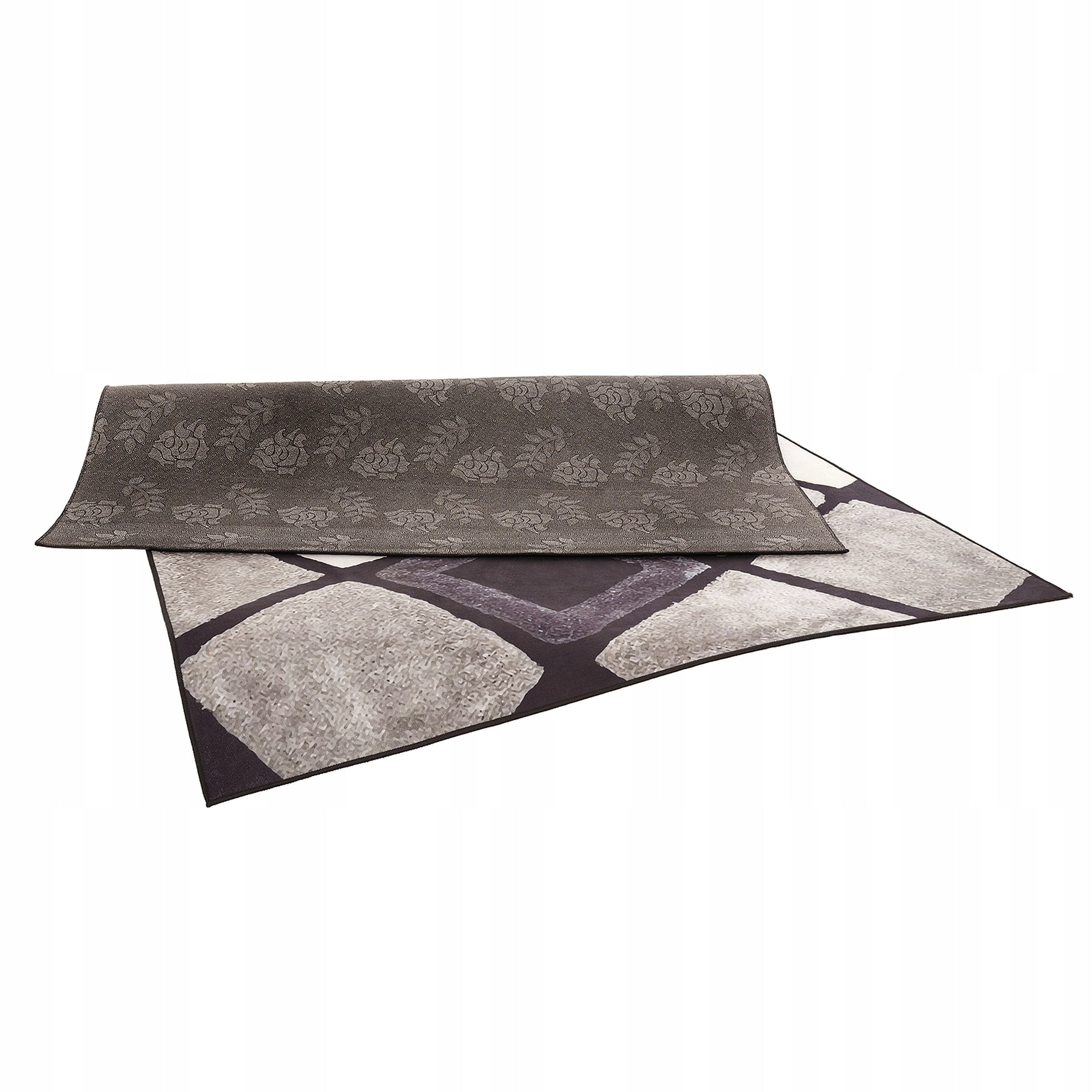 CARPET 200X300 BROWN-BLACK FOR LIVING ROOM BEDROOM ROOM NON-SLIP BCF Brand Wykładziny i Dywany