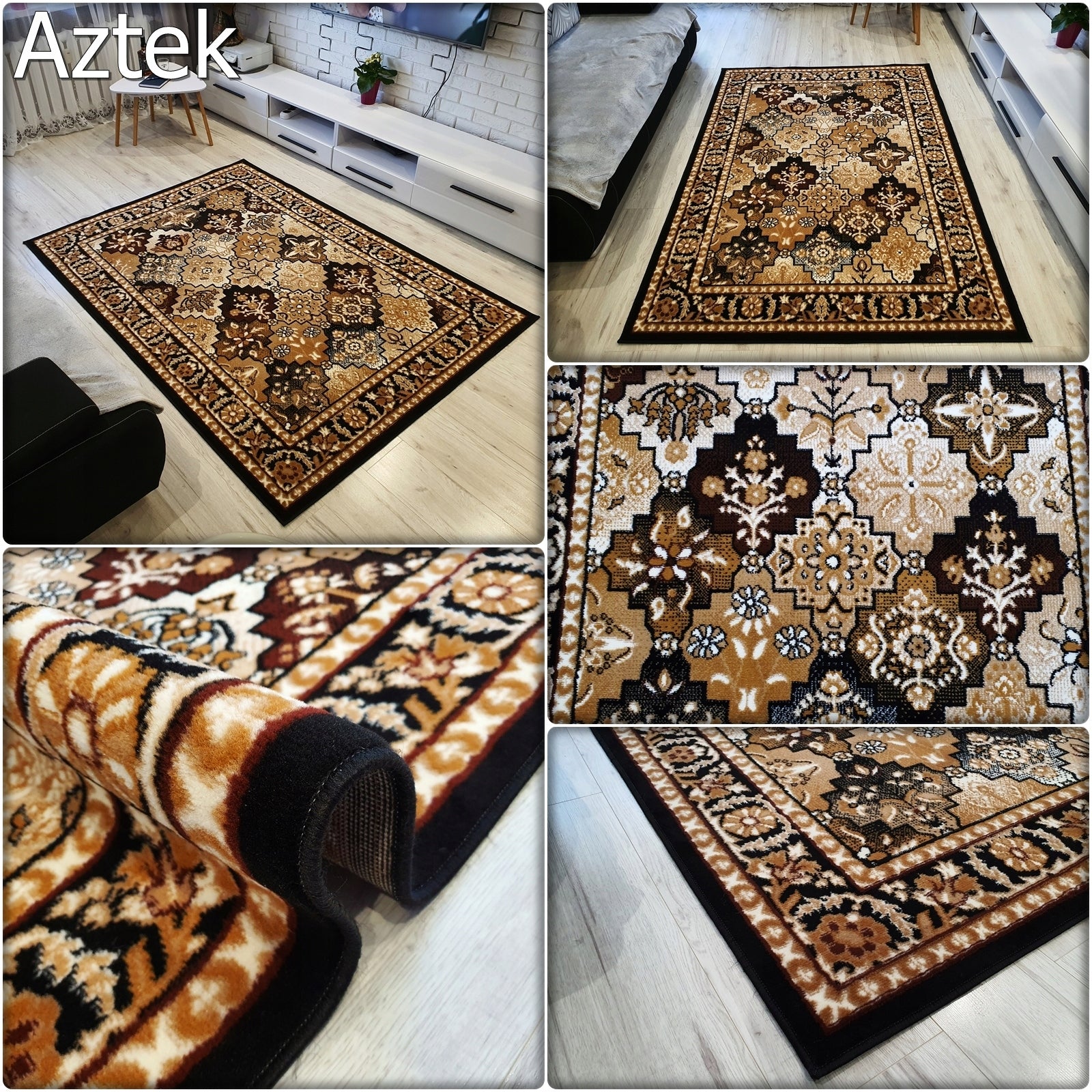 CARPET ALFA BCF WOVEN 150x300 MIX PATTERNS SHIRAZ Manufacturer code DYWAN ALFA BCF TKANY 150x300 SHIRAZ
