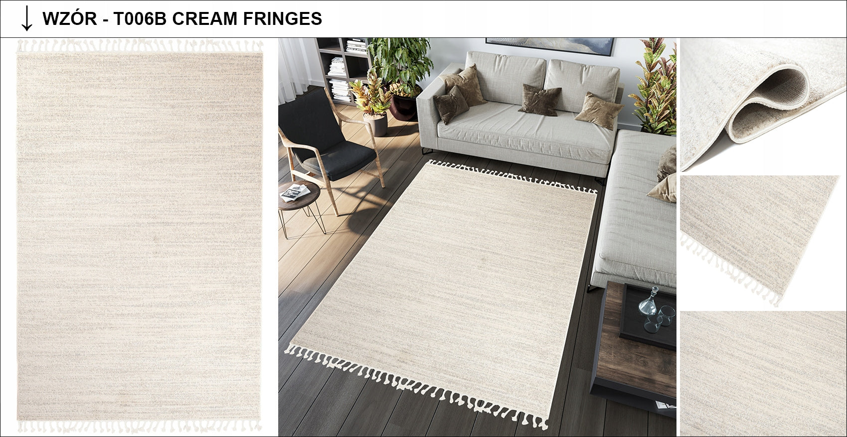 CARPET ETHNO 120x170 FRIEZE BOHO VARIOUS DESIGNS Brand Dywany Chemex