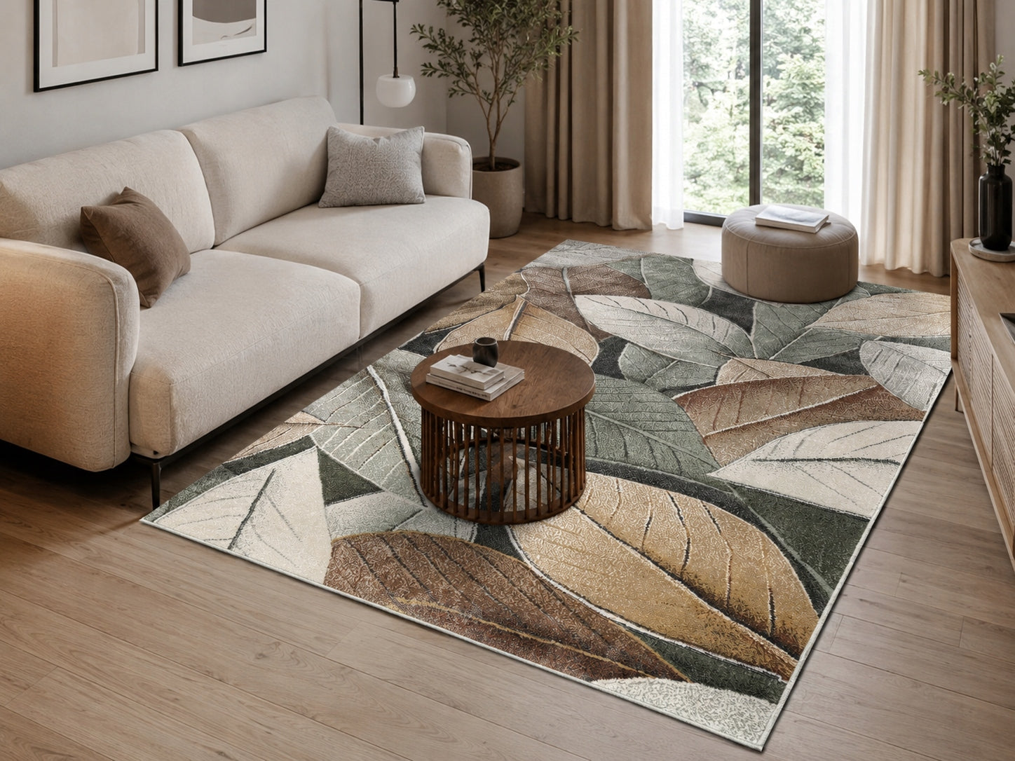 CARPET HOMNIA FOREST MODERN CARPET FOR LIVING ROOM PREMIUM QUALITY 160x220 Brand no brand