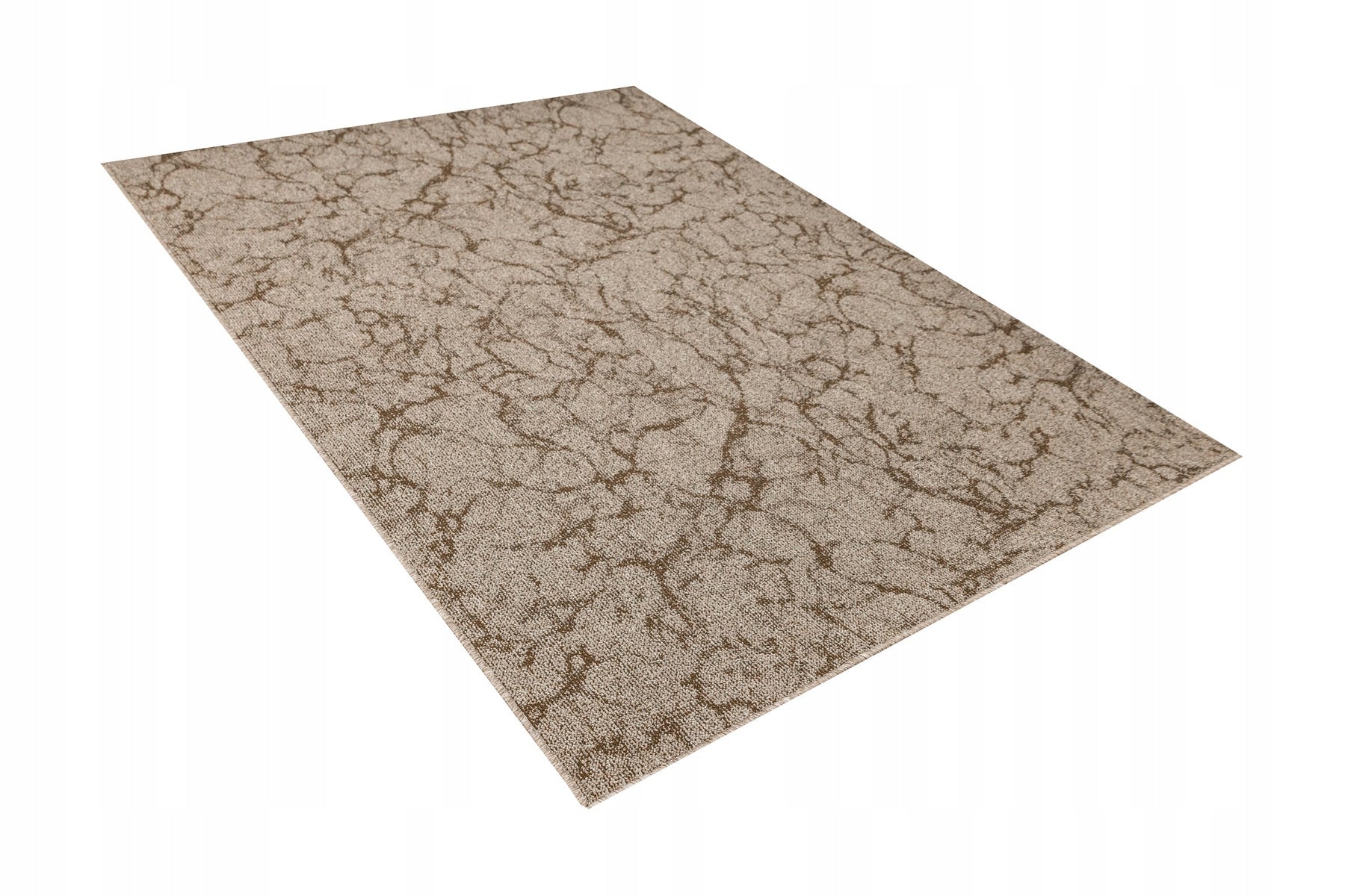 CARPET LOOP BROWN BEIGE LIKE MARBLE ON FELT FOR BEDROOM MARBLE 250x300 cm Shape rectangular
