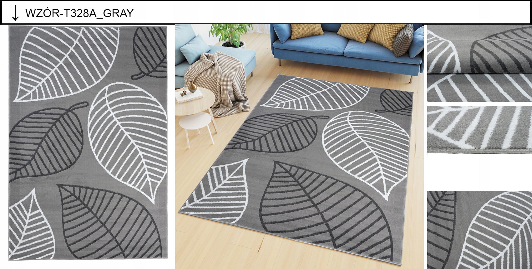 CARPET LUXURY 160x220 MODERN FASHIONABLE VARIOUS DESIGNS Length 220 cm