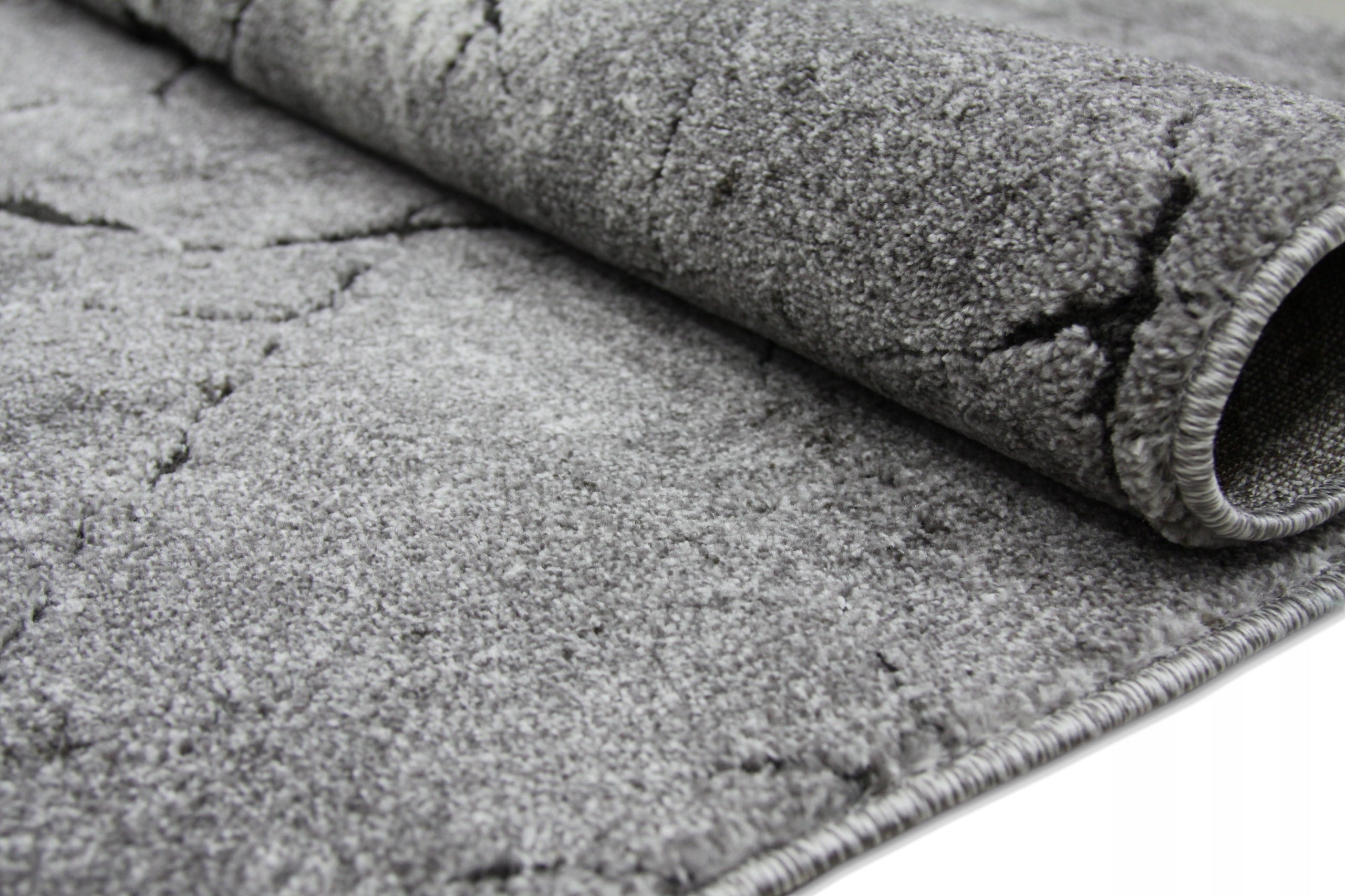 CARPET MIAMI 150X300 ASH FASHIONABLE PATTERN MODERN PRACTICAL SOFT STRONG Brand no brand