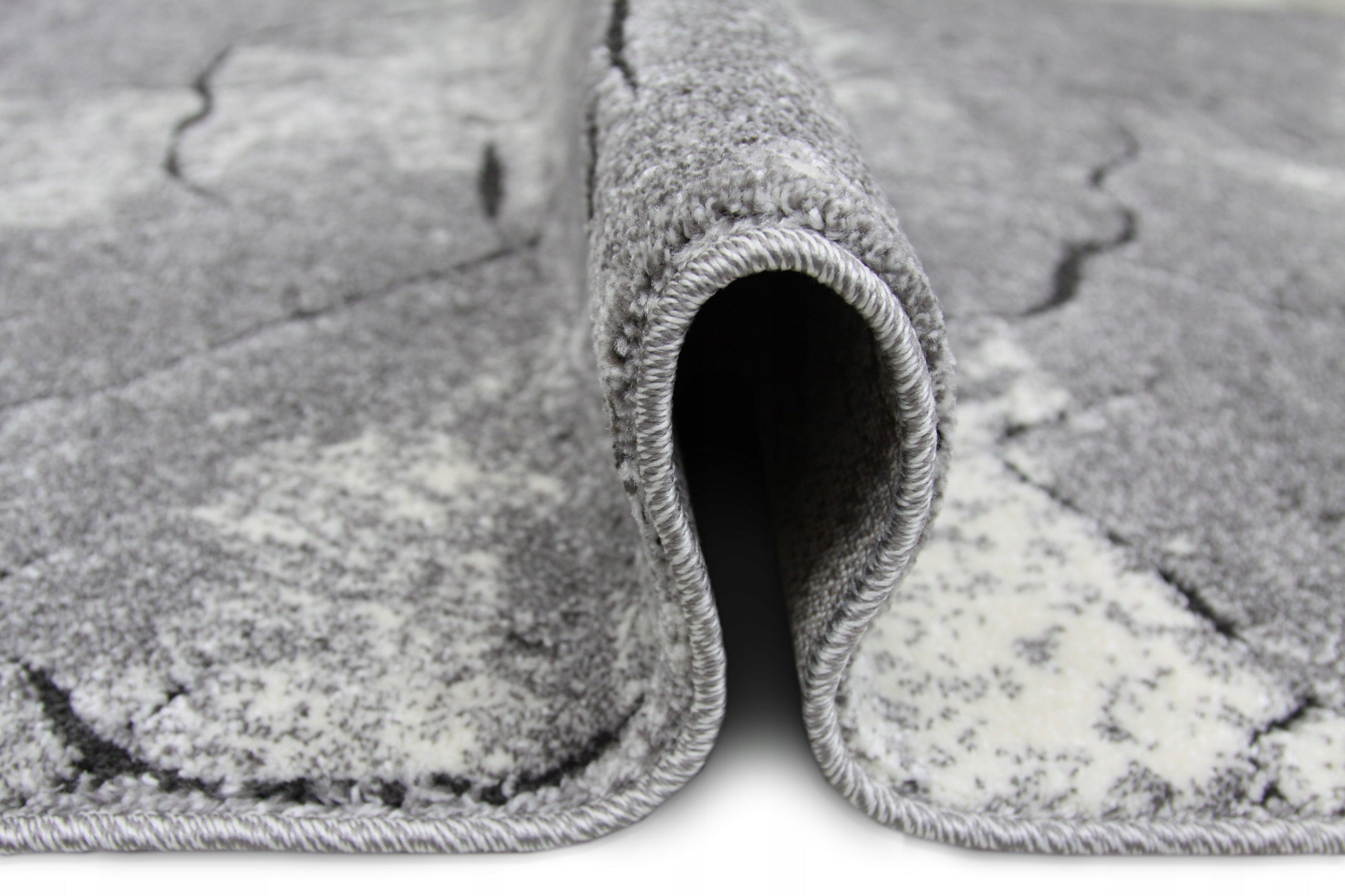 CARPET MIAMI 150X300 ASH FASHIONABLE PATTERN MODERN PRACTICAL SOFT STRONG Product width 150 cm