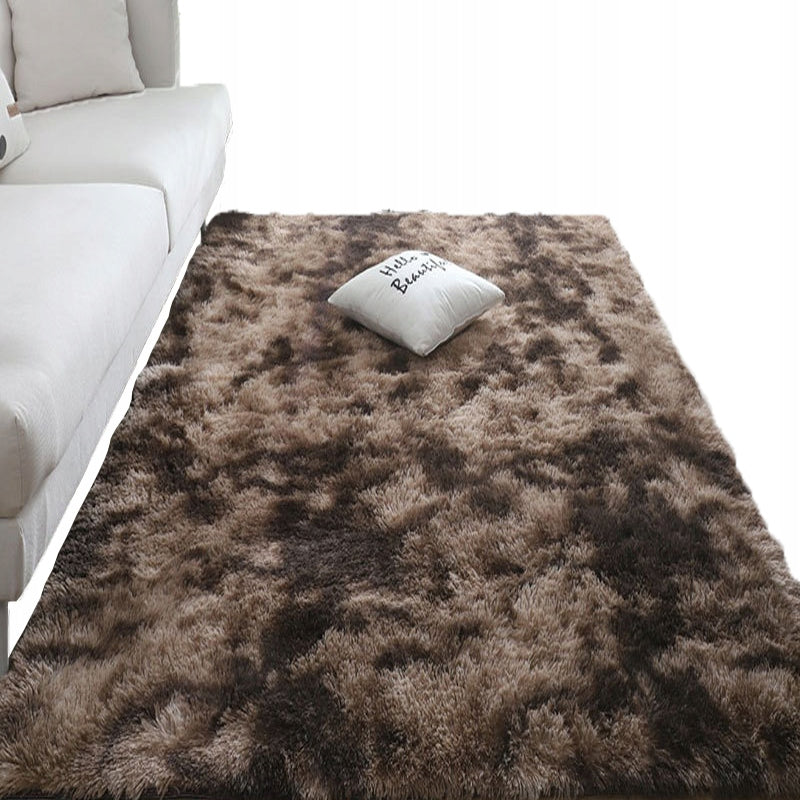 CARPET PLUSH SHAGGY PLUSH ITALIAN RABBIT 160x220 cm SOFT XXL BROWN