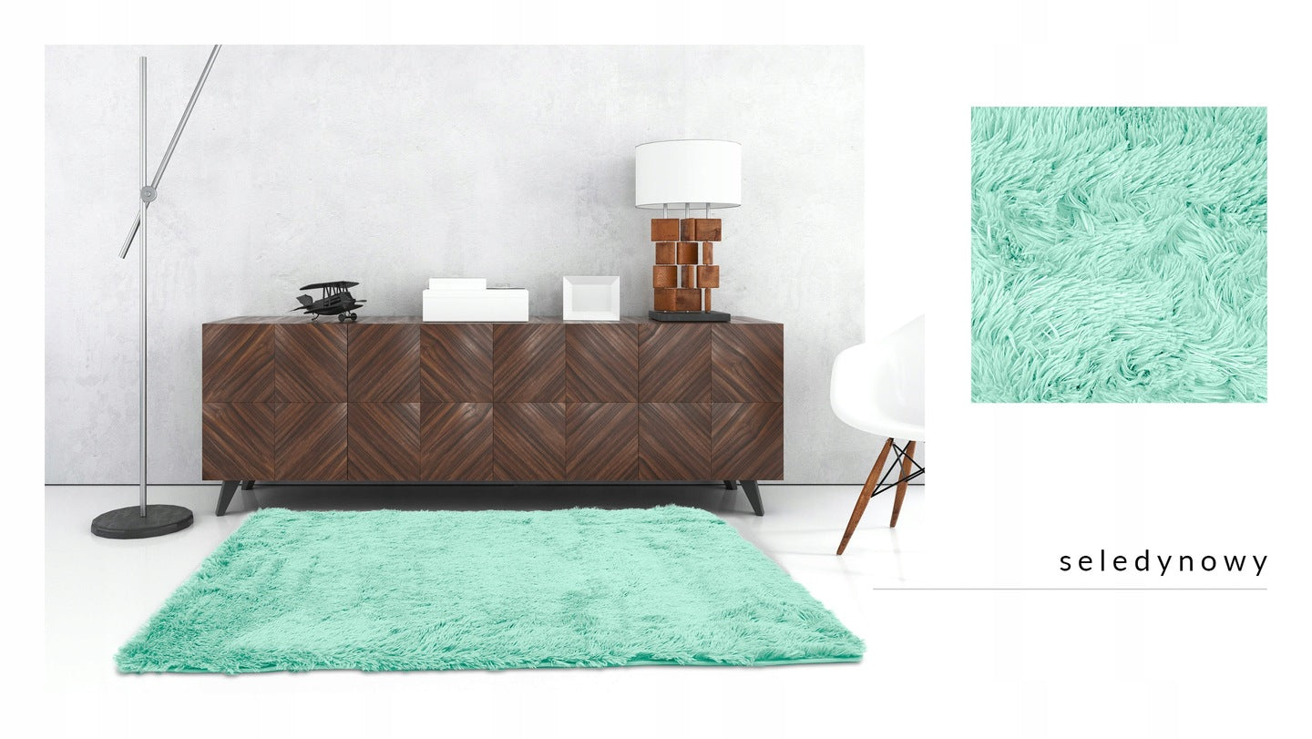 CARPET SHAGGY NON-SLIP MODERN SOFT FLUFFY LIVING ROOM MEGAN SELEDYN Packaging status original