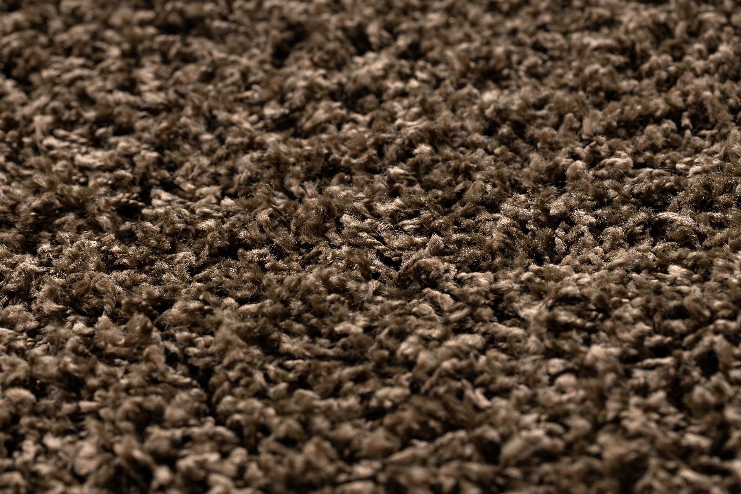 CARPET SOFFI shaggy 180x270 cm thick BROWN # AF057 Kind shaggy