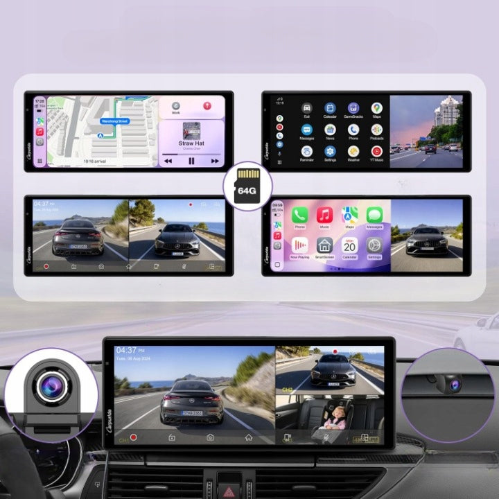 CARPURIDE W903S3 9.3" CARPLAY SCREEN ANDROID VIDEO RECORDER 4K CAMERA REAR Manufacturer code B0F6Y7MGNR