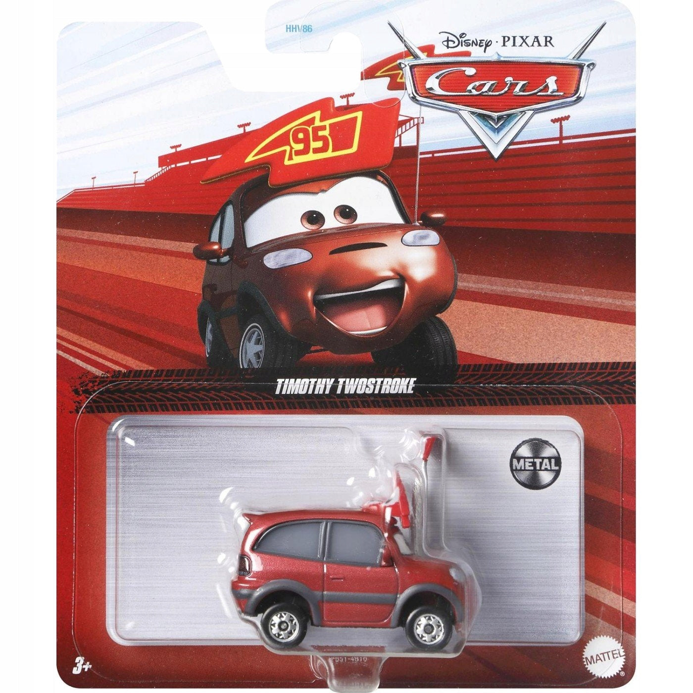 Das Auto Autos (Zaibas Makvynas) Timothy Twostroke Mattel Disney Pixar