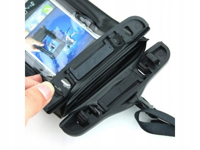 CASE WATERPROOF BAG FOR PHONE BLUE Color blue