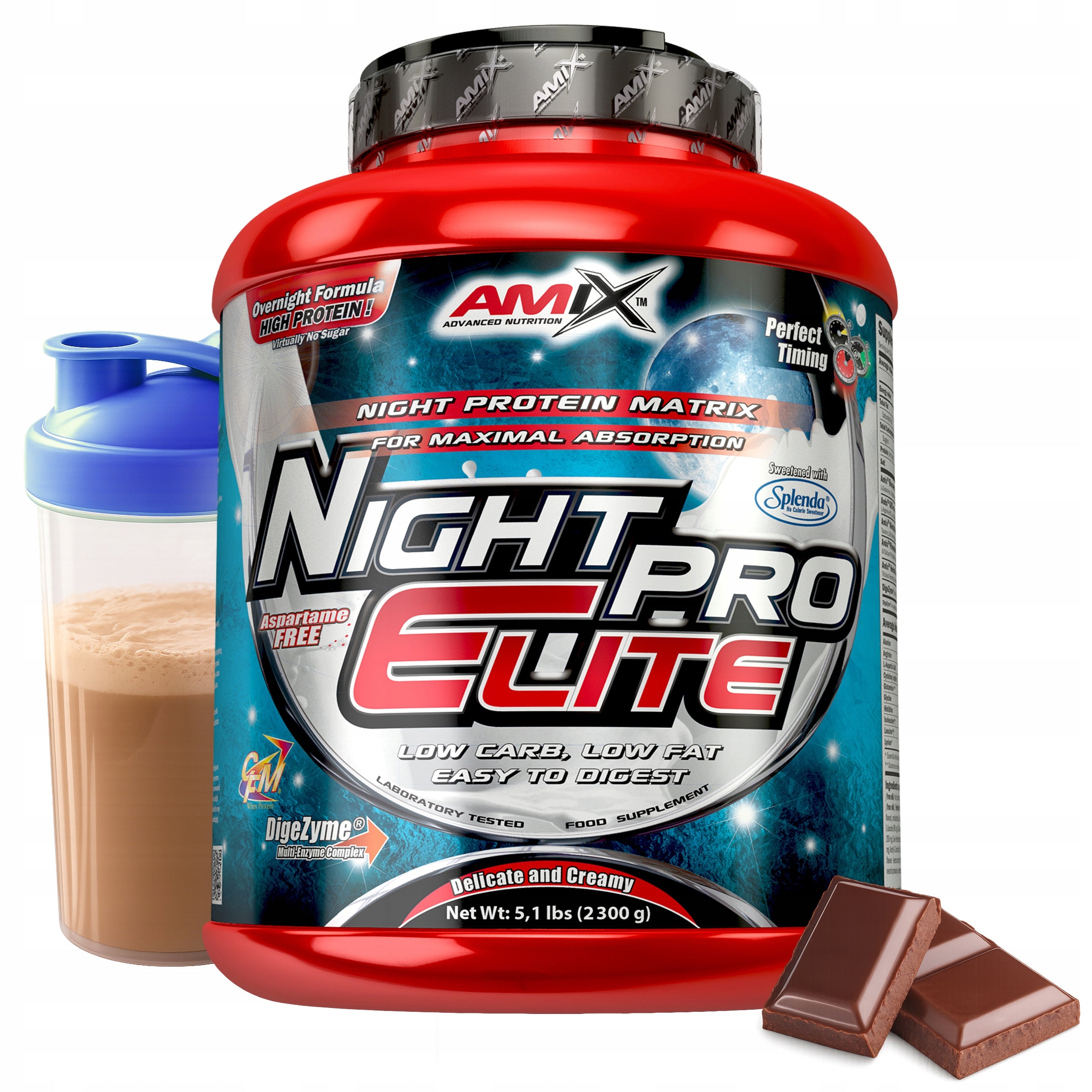 CASEIN PROTEIN Slow Absorbent, Protein Conditioner for the Night + Growth Hormone