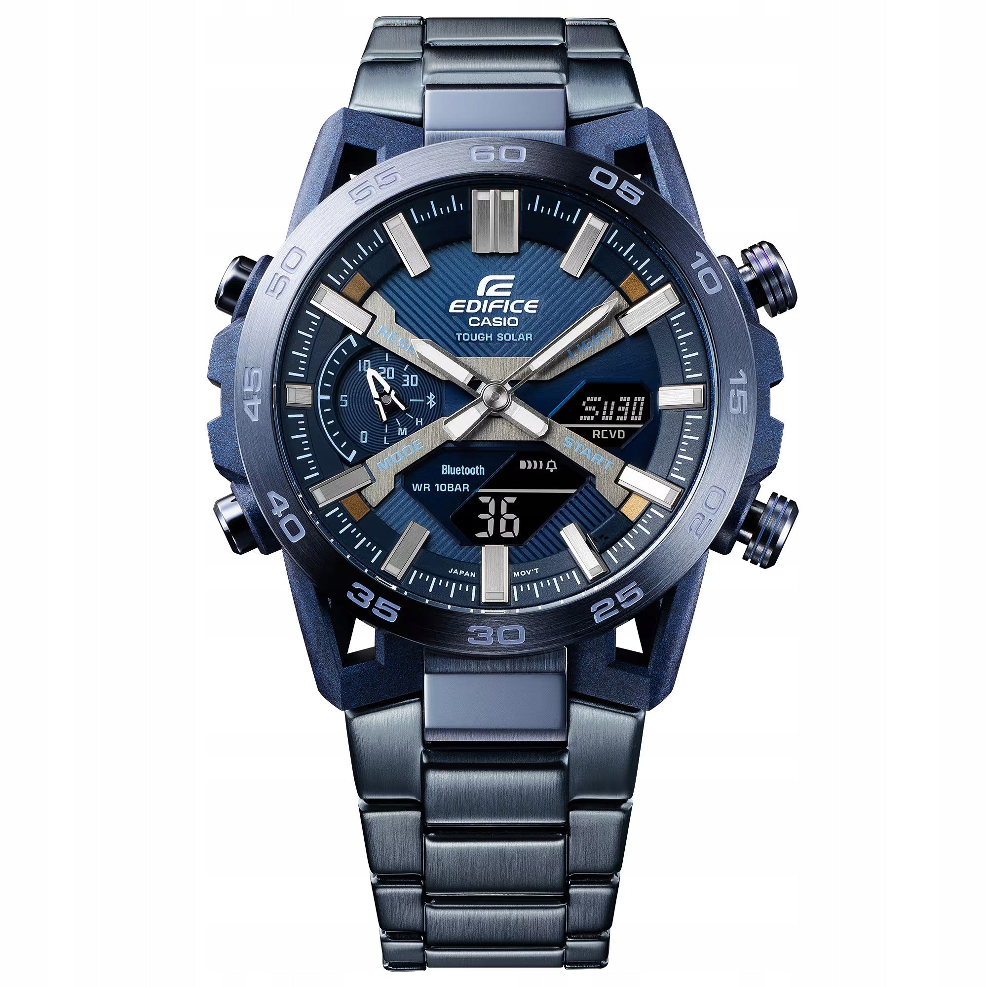 CASIO EDIFICE ECB-2000CB-2AEF + 24h Engraving Packaging status original