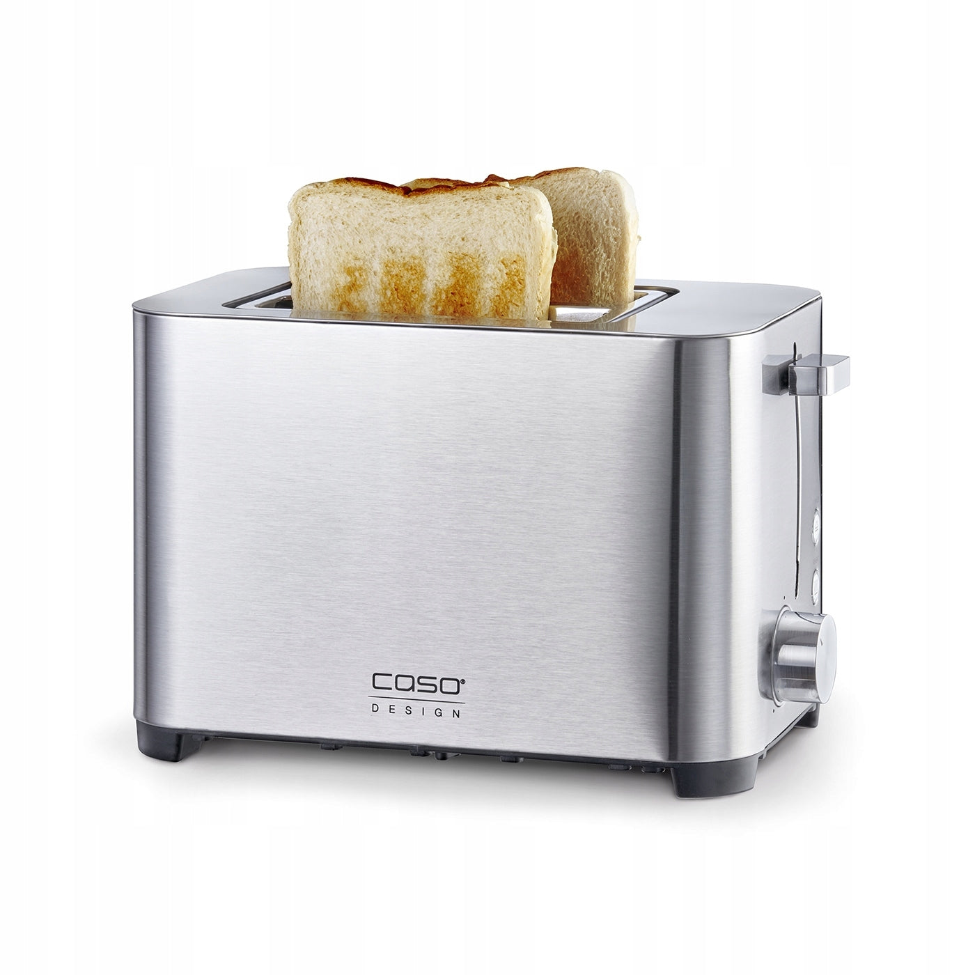 CASO DESIGN CLASSICO T2 DUO toaster stainless steel, two toasts Power rating 850 W
