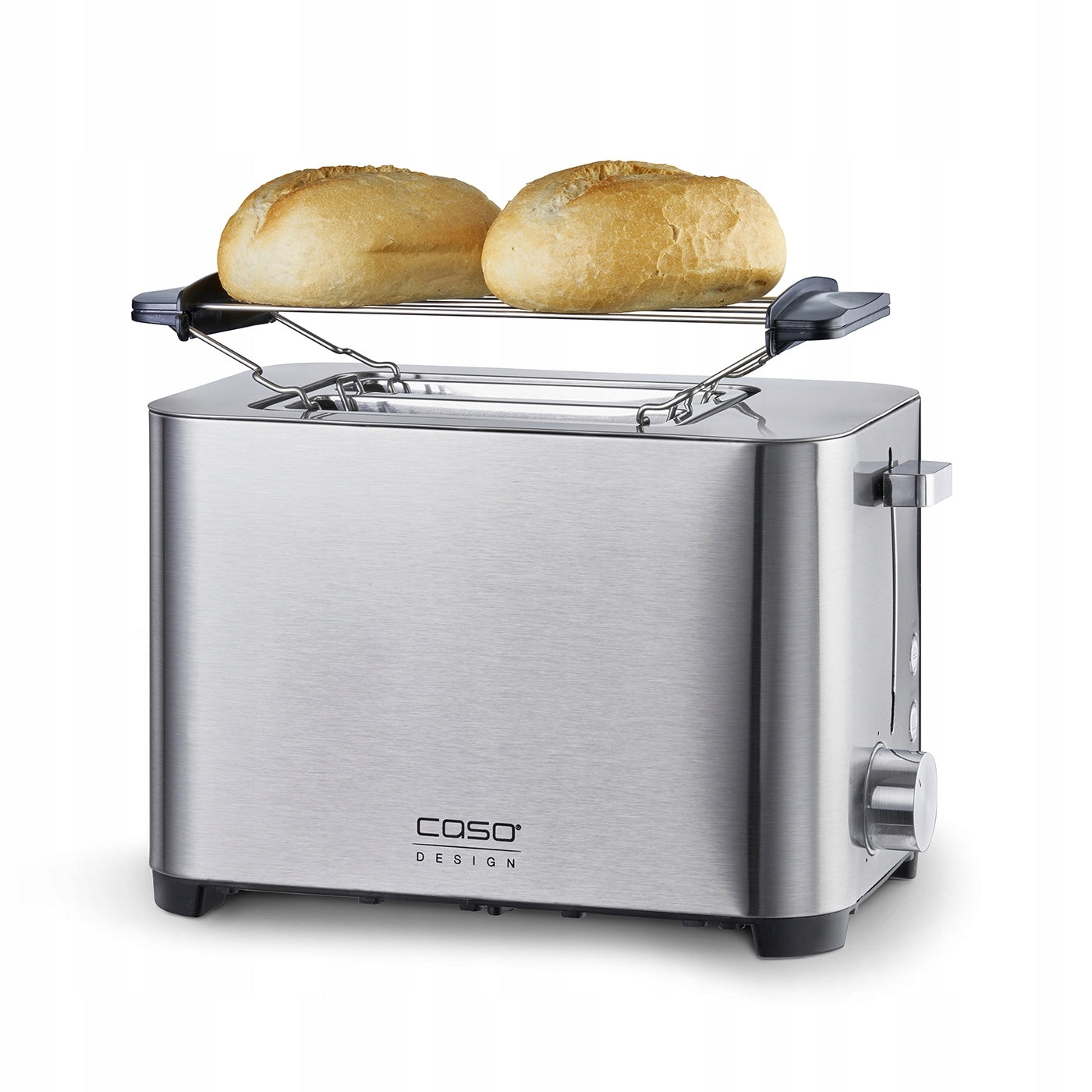CASO DESIGN CLASSICO T2 DUO toaster stainless steel, two toasts