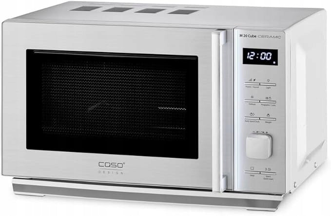 CASO M 20 Cube Ceramic Freestanding Microwave Oven