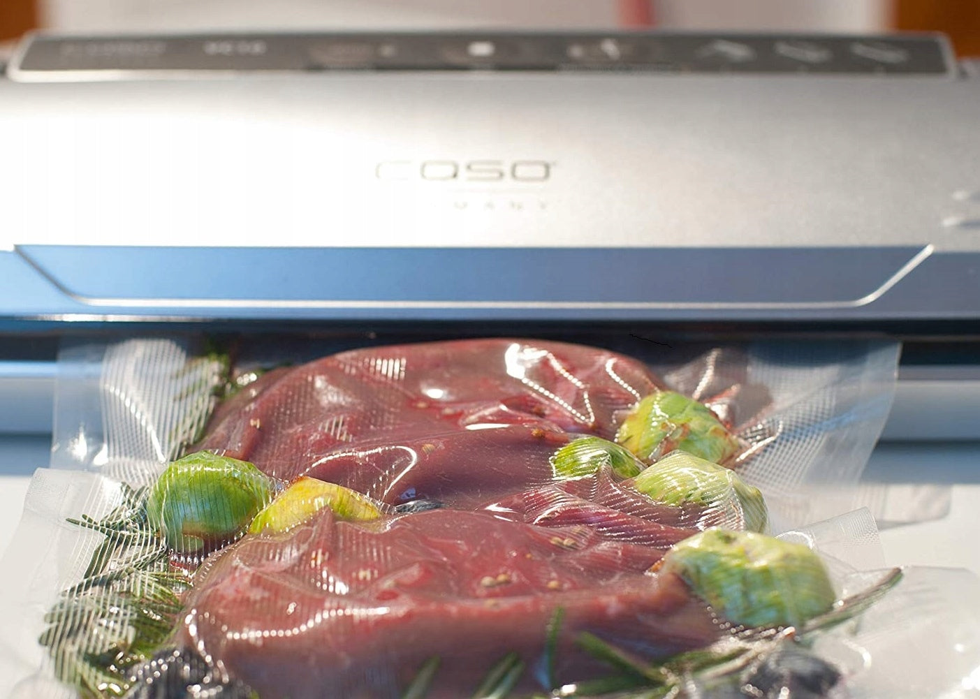 CASO VC15 vacuum sealer + 10 BAGS Manufacturer code brak