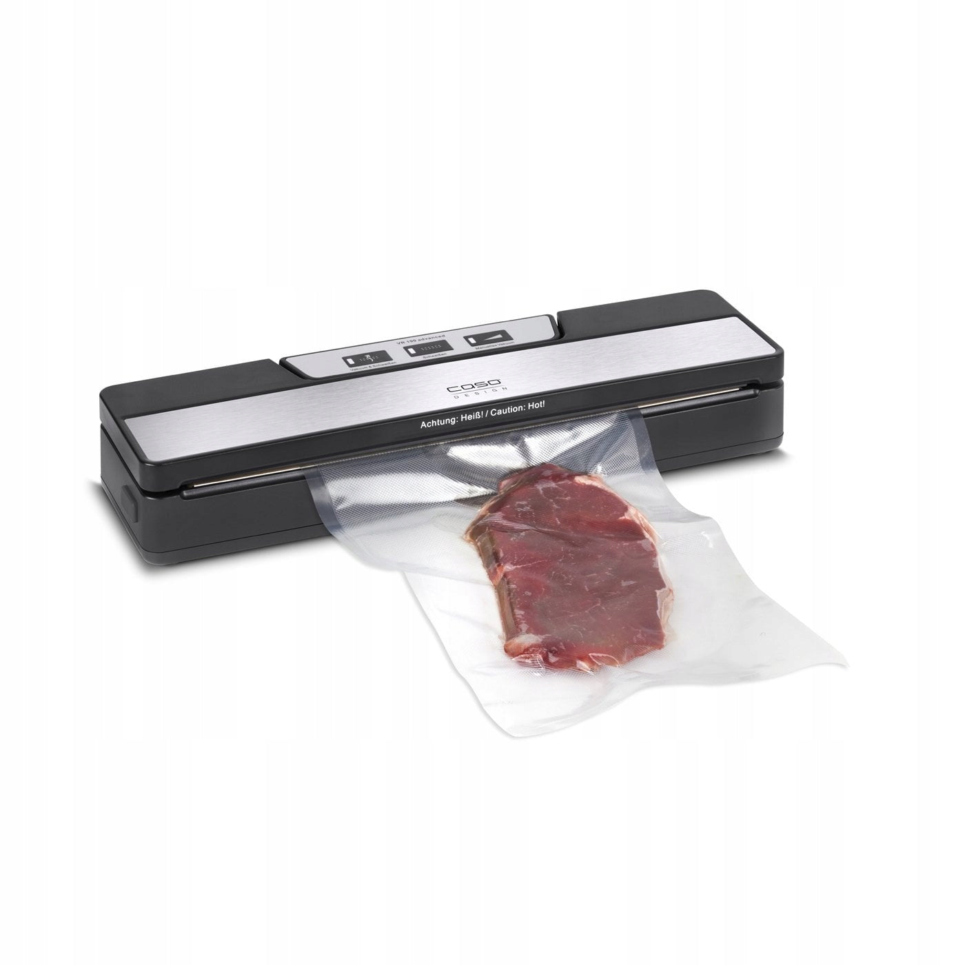 CASO VR190 ADVANCED Food Packaging Vacuum Welding Machine +Foil Packaging status original