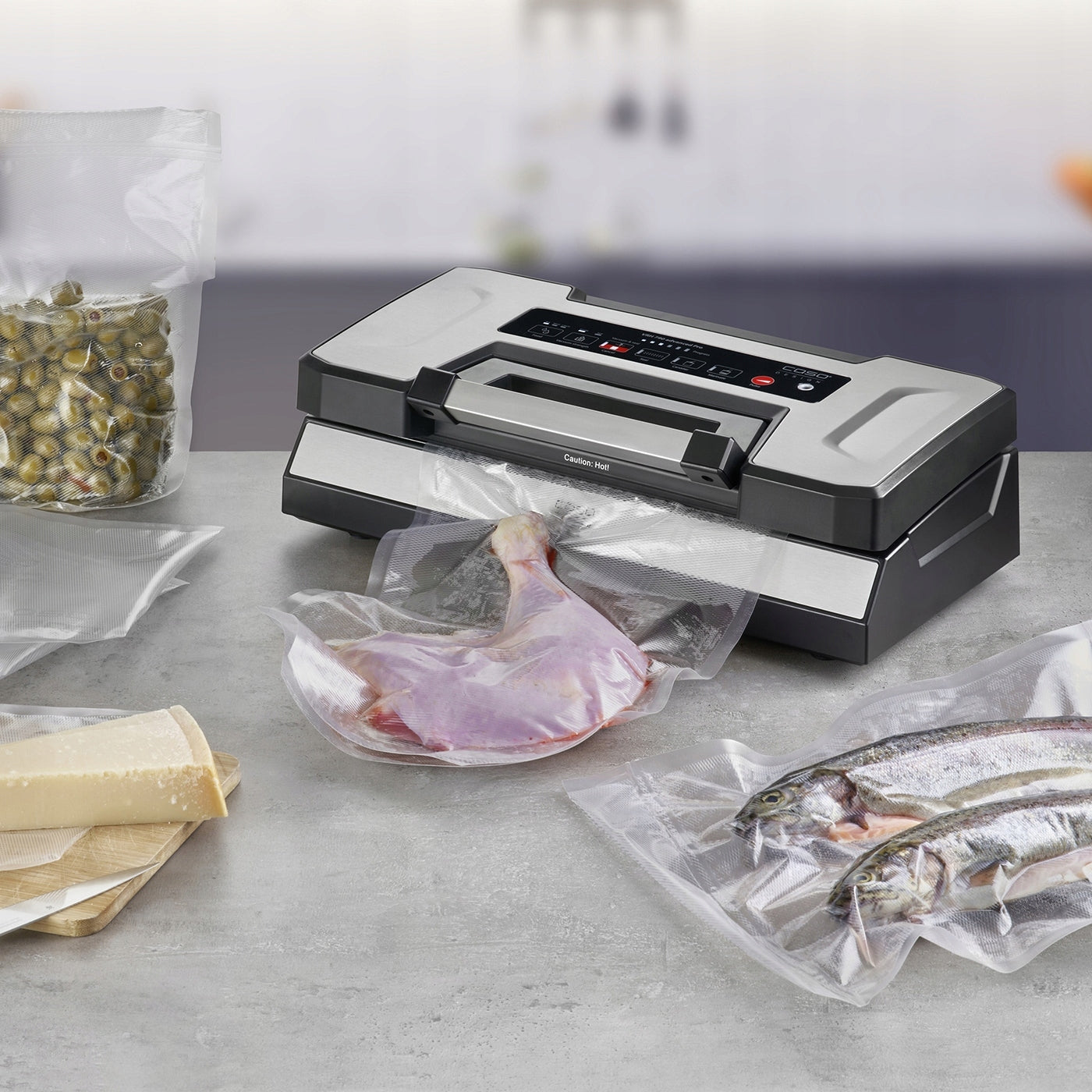 CASO VRH790 Advanced Vacuum Welding Machine For Food And Liquid Packaging Manufacturer code 1528