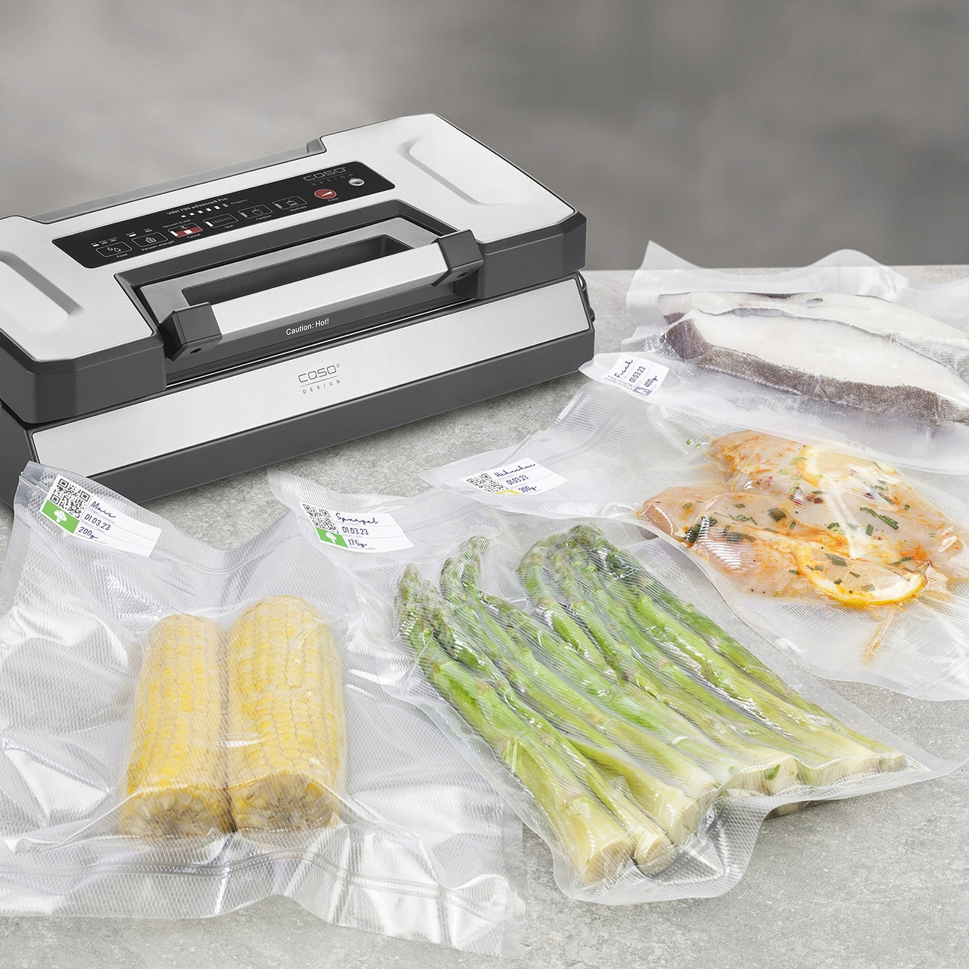 CASO VRH790 Advanced Vacuum Welding Machine For Food And Liquid Packaging Packaging status original