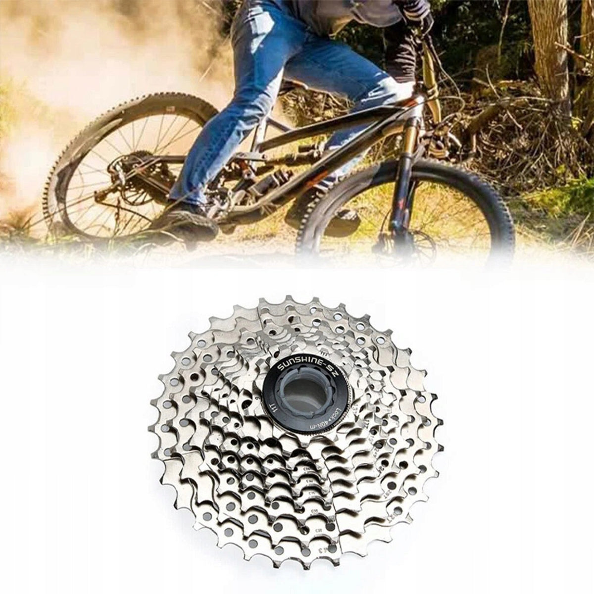 CASSETTE FOR HG-X MTB 11-36T 10 ROWS Brand no brand