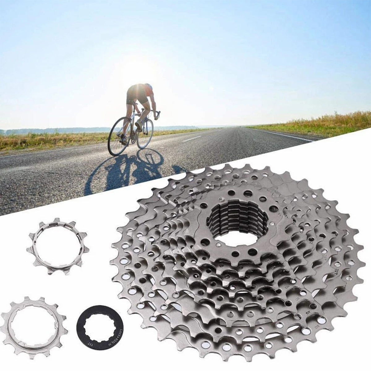 CASSETTE FOR HG-X MTB 11-36T 10 ROWS Number of rows 10
