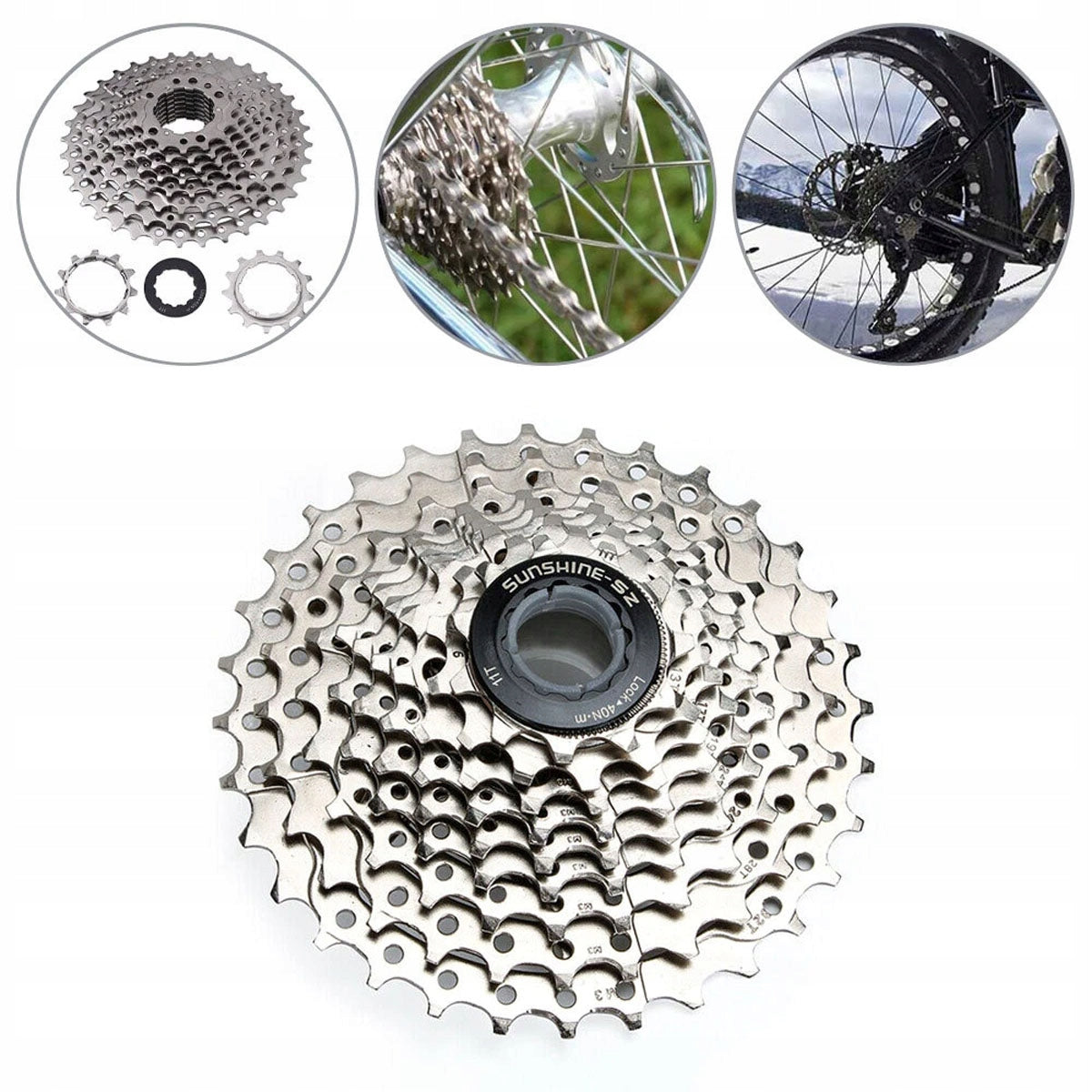 CASSETTE FOR HG-X MTB 11-36T 10 ROWS