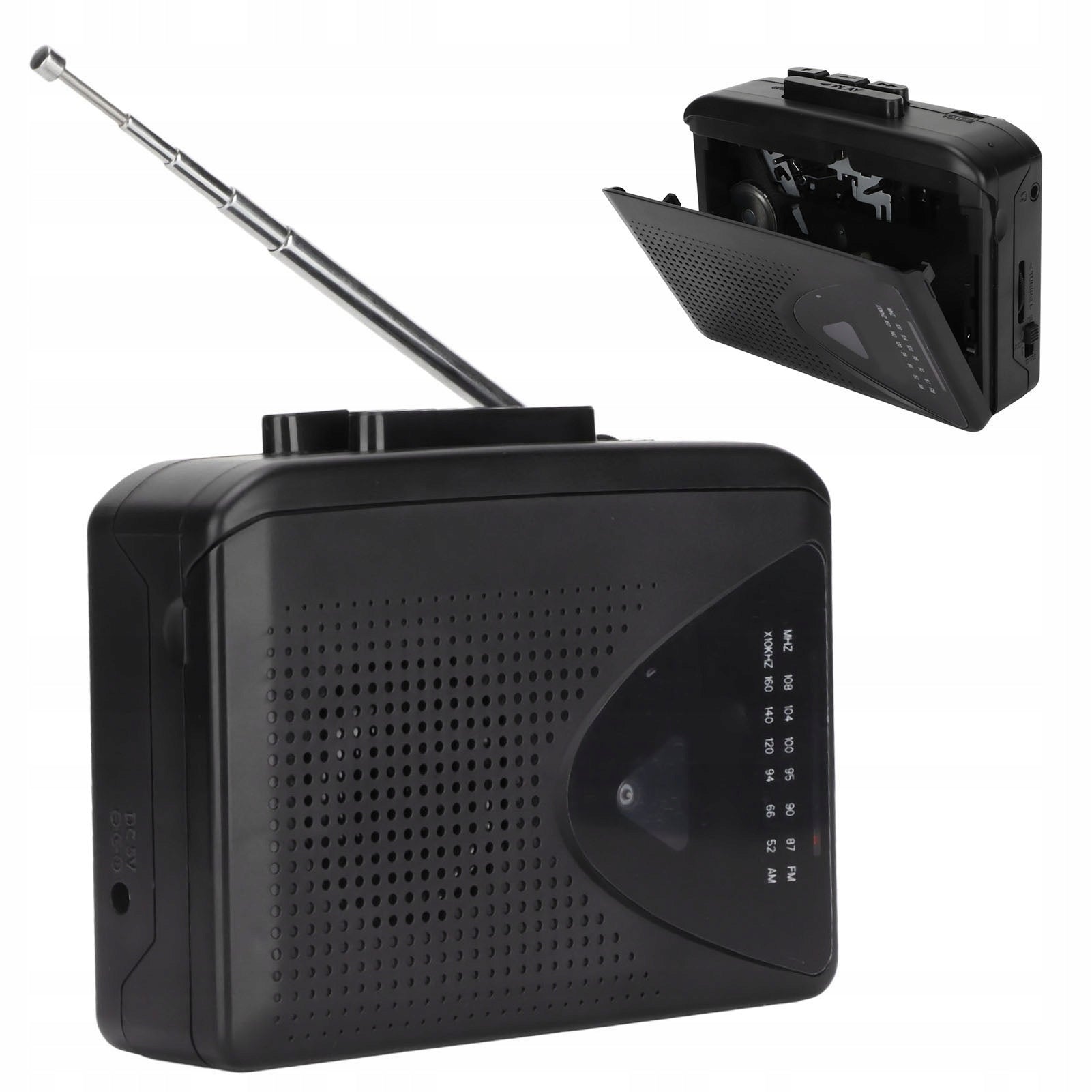 CASSETTE PLAYER TAPE RECORDER WALKMAN CONVERTER AM FM PORTABLE Packaging status original